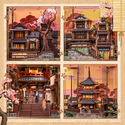 Book Nook Japan - Twilight Sakura Path