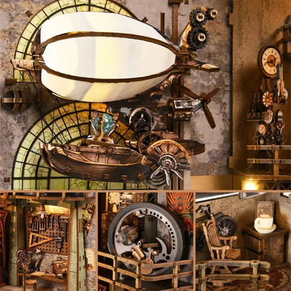 Detailansicht eines dekorativen Elements im Book Nook - Uncle Peter’s Warehouse mit feinen Details