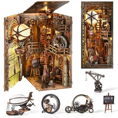 Komponenten des Book Nook - Uncle Peter’s Warehouse