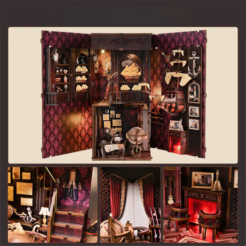 Komponenten des Book Nook - Voyage Memories  