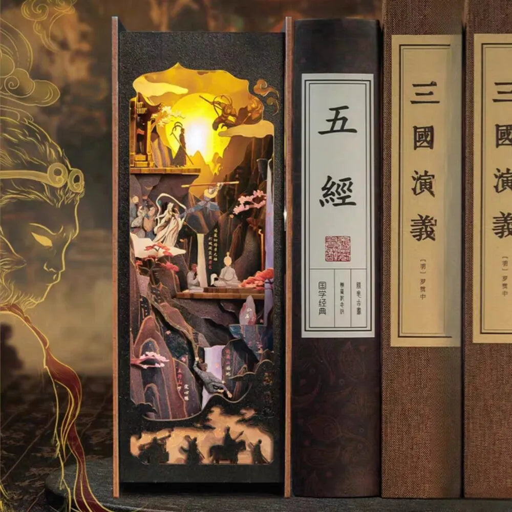 Book Nook - Wukong Vorderansicht mit detaillierter Architektur