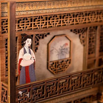 Book Nook - Elegant Song Dynasty Detailansicht auf booknook.de 