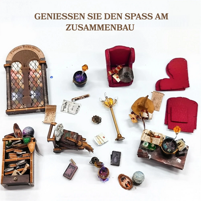 Diorama im Glas - Underground Potion Castle