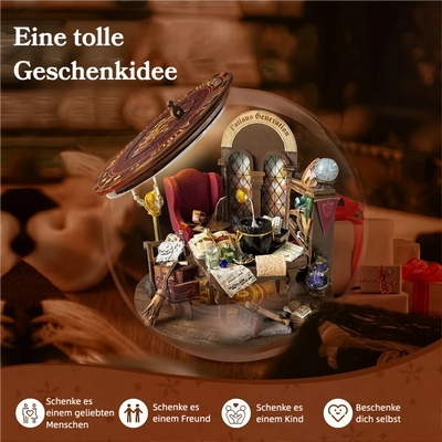 Diorama im Glas - Underground Potion Castle