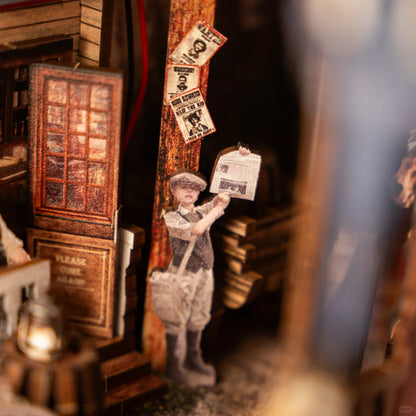 DIY Holz Book Nook - Western Town