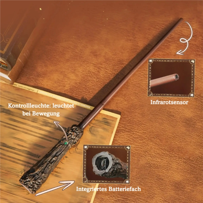 Magic Wand | Interaktiver Zauberstab für TONECHEER Book Nooks