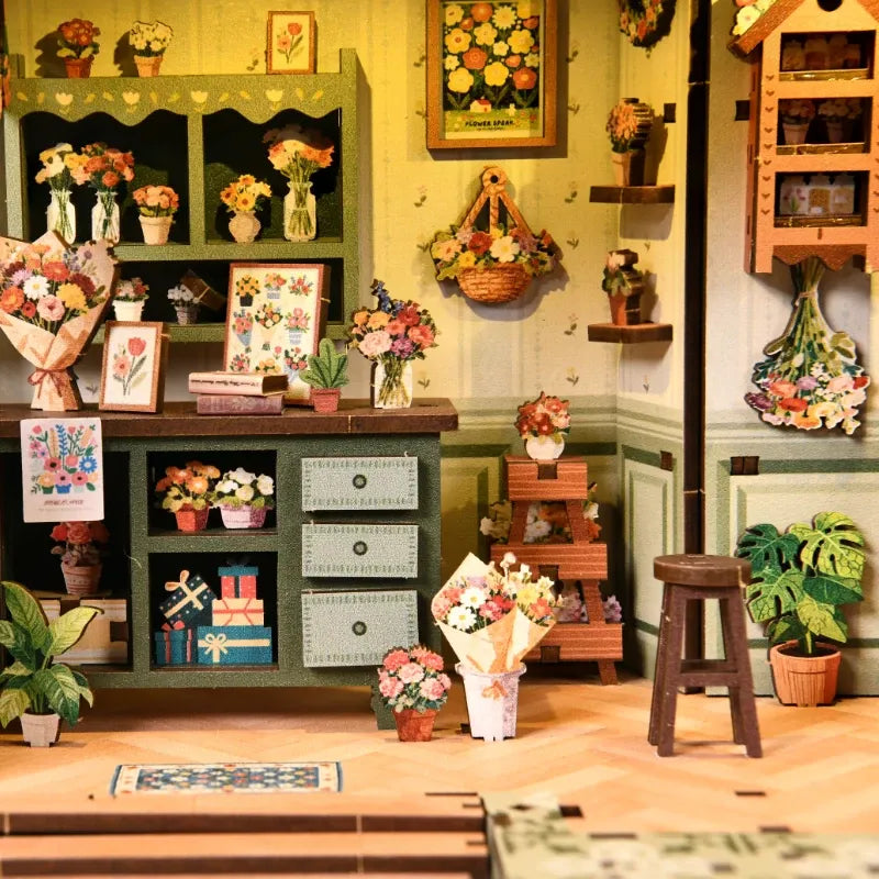 Miniatur Haus - Aura Verde Flower Room