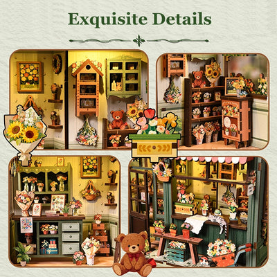 Miniatur Haus - Aura Verde Flower Room