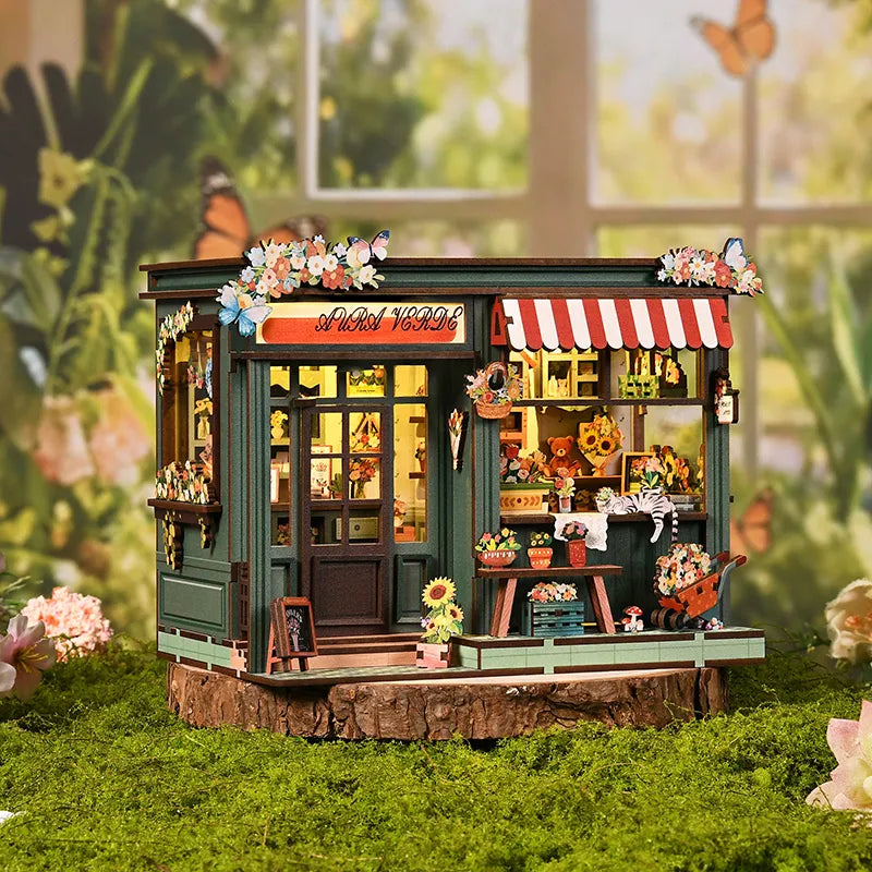 Miniatur Haus - Aura Verde Flower Room