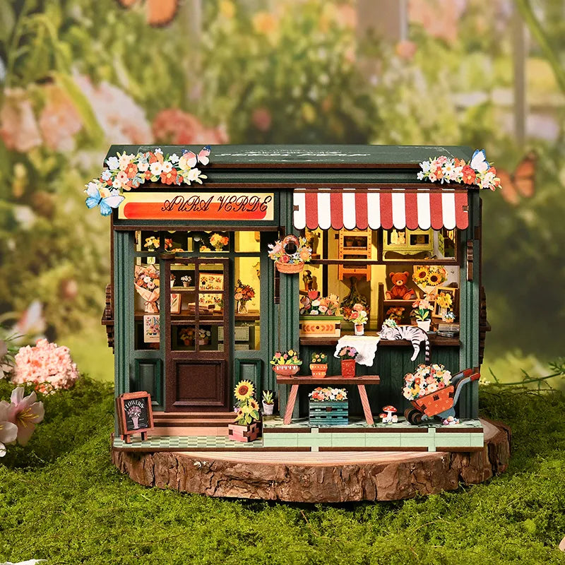 Miniatur Haus - Aura Verde Flower Room