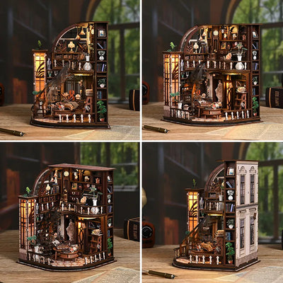 Miniatur Haus Bausatz - Bacchus Bookstore