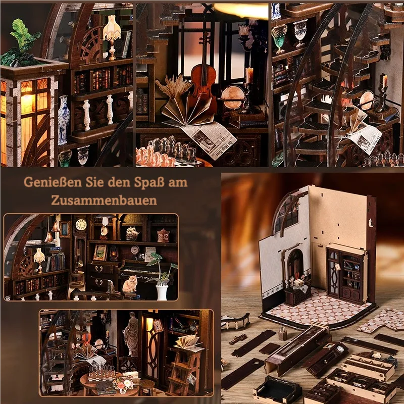 Miniatur Haus Bausatz - Bacchus Bookstore