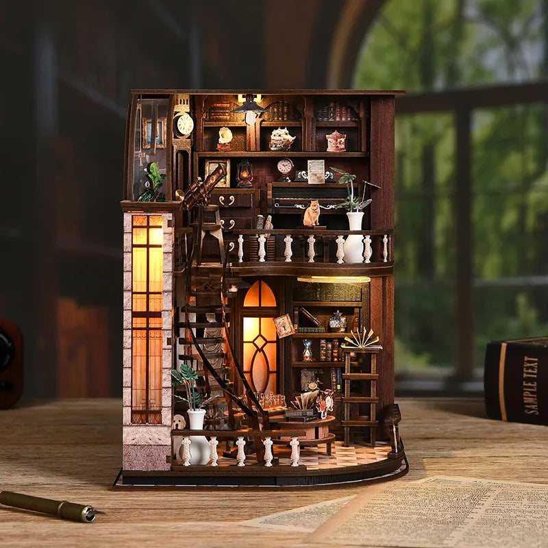 Miniatur Haus Bausatz - Bacchus Bookstore