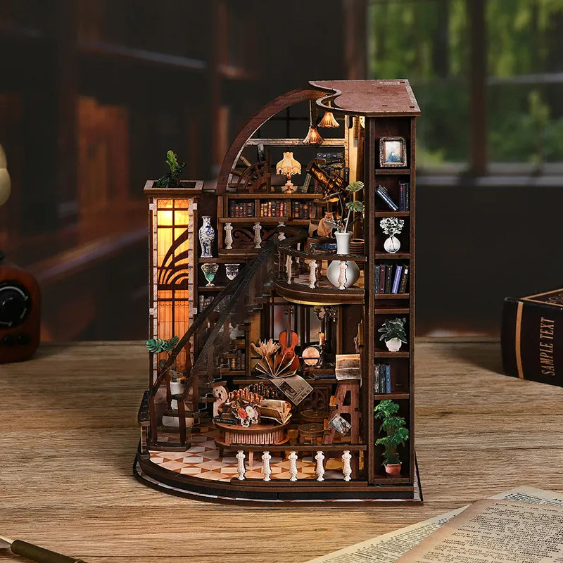 Miniatur Haus Bausatz - Bacchus Bookstore