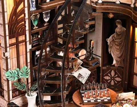 Miniatur Haus Bausatz - Bacchus Bookstore