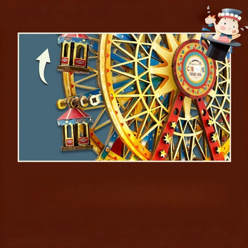 DIY Holz-Spieluhr - Century Ferris Wheel