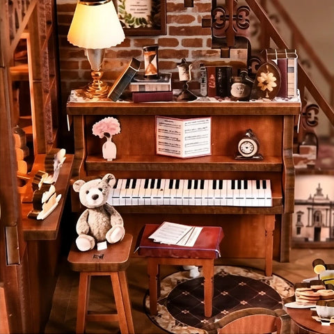 Miniatur Haus Bausatz - Corner Dessert House