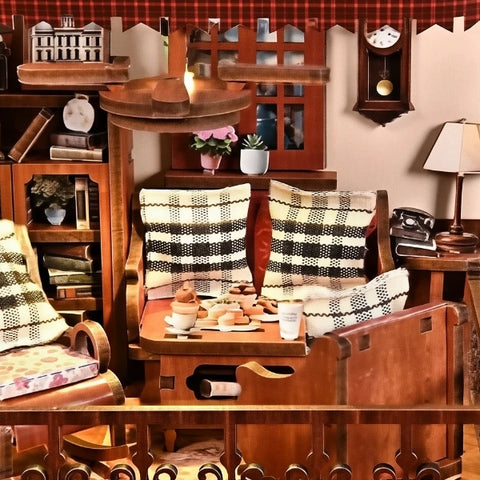 Miniatur Haus Bausatz - Corner Dessert House