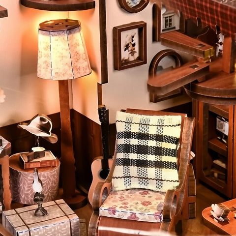 Miniatur Haus Bausatz - Corner Dessert House