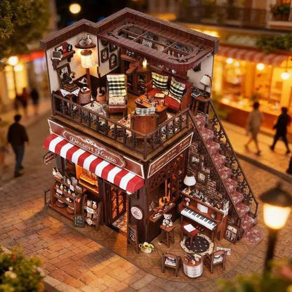 Miniatur Haus Bausatz - Corner Dessert House