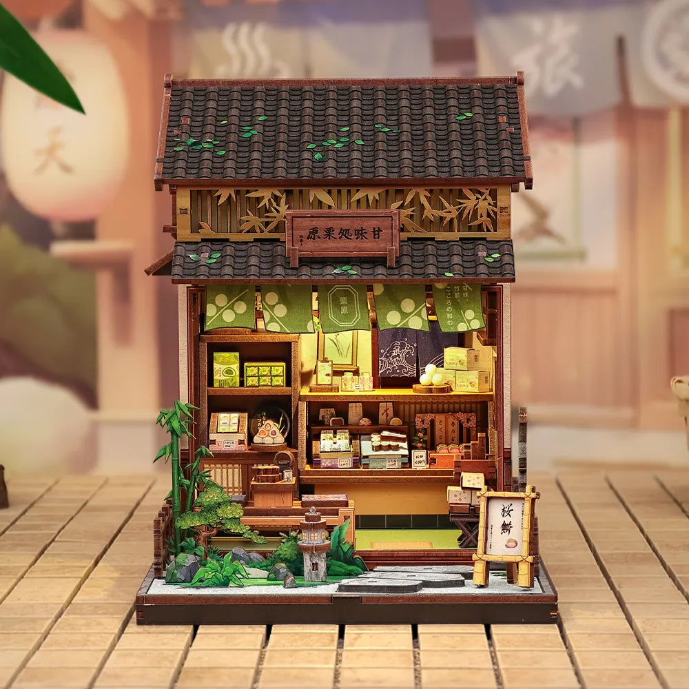 Book Nook - Kanmi-dokoro Kurihara Gesamtansicht mit detaillierter Szenerie