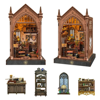 Komponenten des Miniatur Haus Bausatz - Magic Abode  