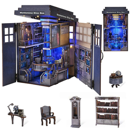 Komponenten des Book Nook - Mysterious Phone Booth