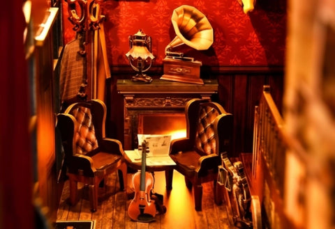 Miniatur Haus Bausatz - Mystery detective agency