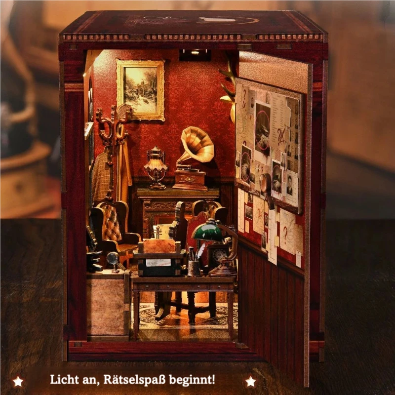 Miniatur Haus Bausatz - Mystery detective agency
