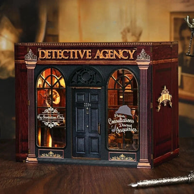 Miniatur Haus Bausatz - Mystery detective agency