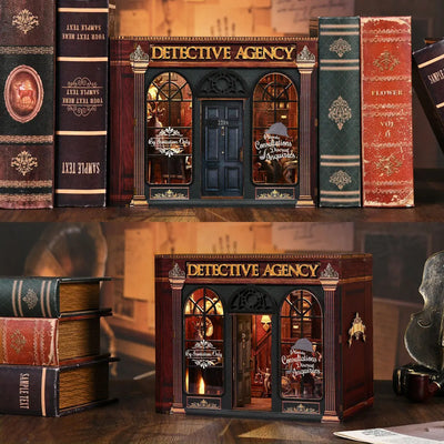 Miniatur Haus Bausatz - Mystery detective agency