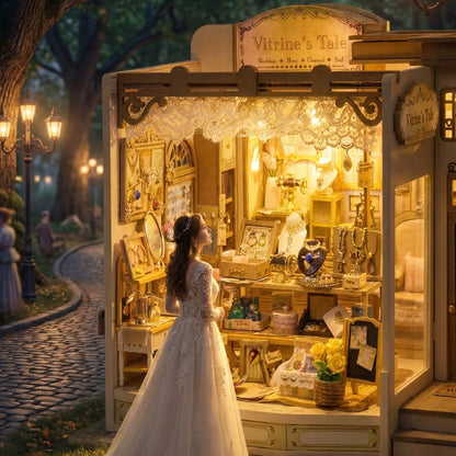Miniatur Haus Bausatz - Vitrine's Tale | Der Magische Juwelier
