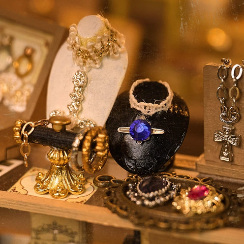 Miniatur Haus Bausatz - Vitrine's Tale | Der Magische Juwelier