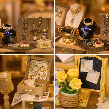Miniatur Haus Bausatz - Vitrine's Tale | Der Magische Juwelier