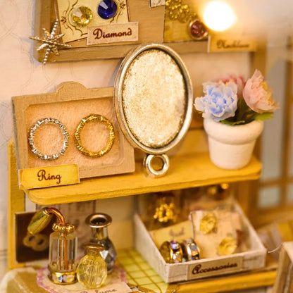 Miniatur Haus Bausatz - Vitrine's Tale | Der Magische Juwelier