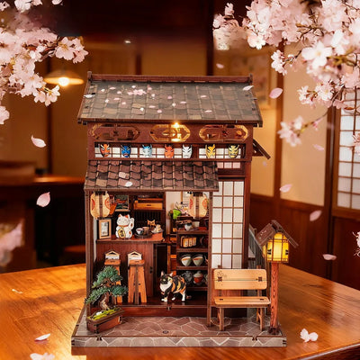 Miniatur Haus - Cherry Blossom Tree Tea Pavilion