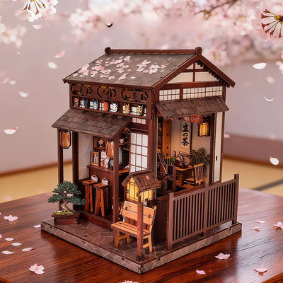 Miniatur Haus - Cherry Blossom Tree Tea Pavilion