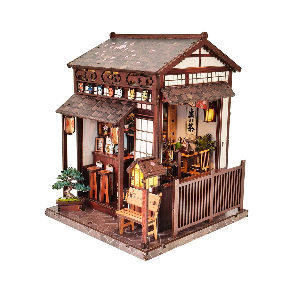 Miniatur Haus - Cherry Blossom Tree Tea Pavilion