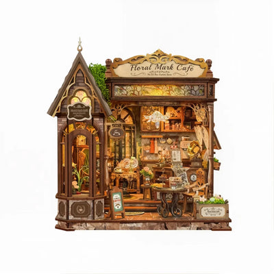 Miniatur Haus - Floral Mark Café