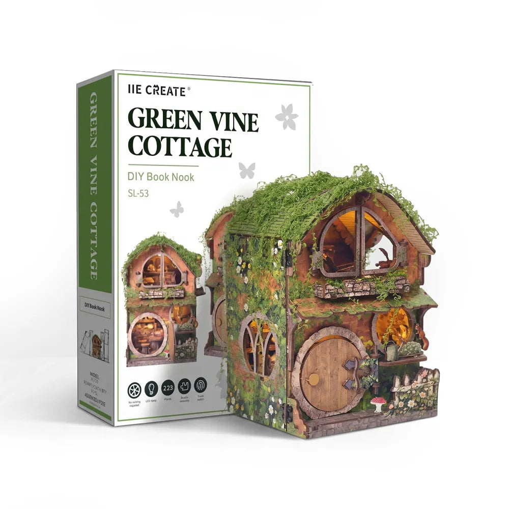 Miniatur Haus - Green Vine Cottage