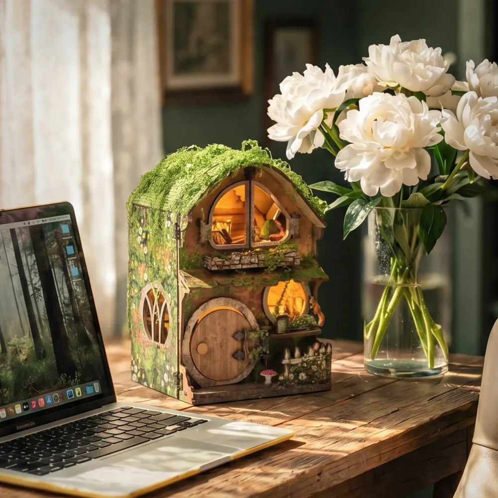 Miniatur Haus - Green Vine Cottage