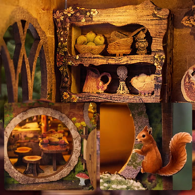 Miniatur Haus - Green Vine Cottage
