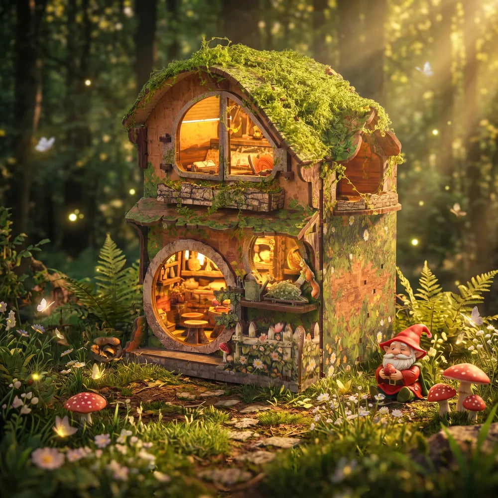 Miniatur Haus - Green Vine Cottage