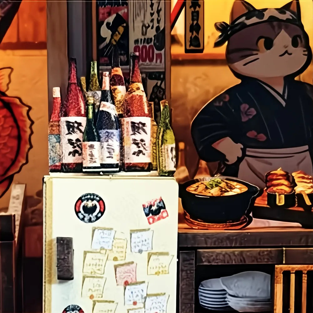 Miniatur Haus - Japanese-Style Yakitori House