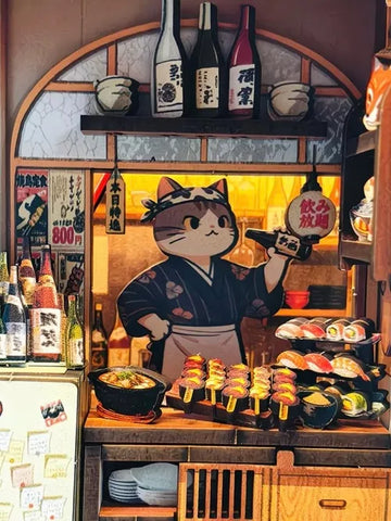 Miniatur Haus - Japanese-Style Yakitori House