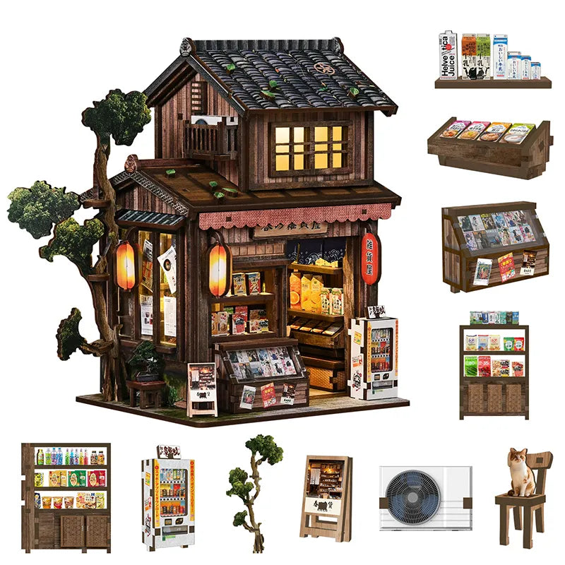 Miniatur Haus - Kasuga Grocery Store