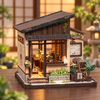 Kissa Coffee avec vue sur l'entrée