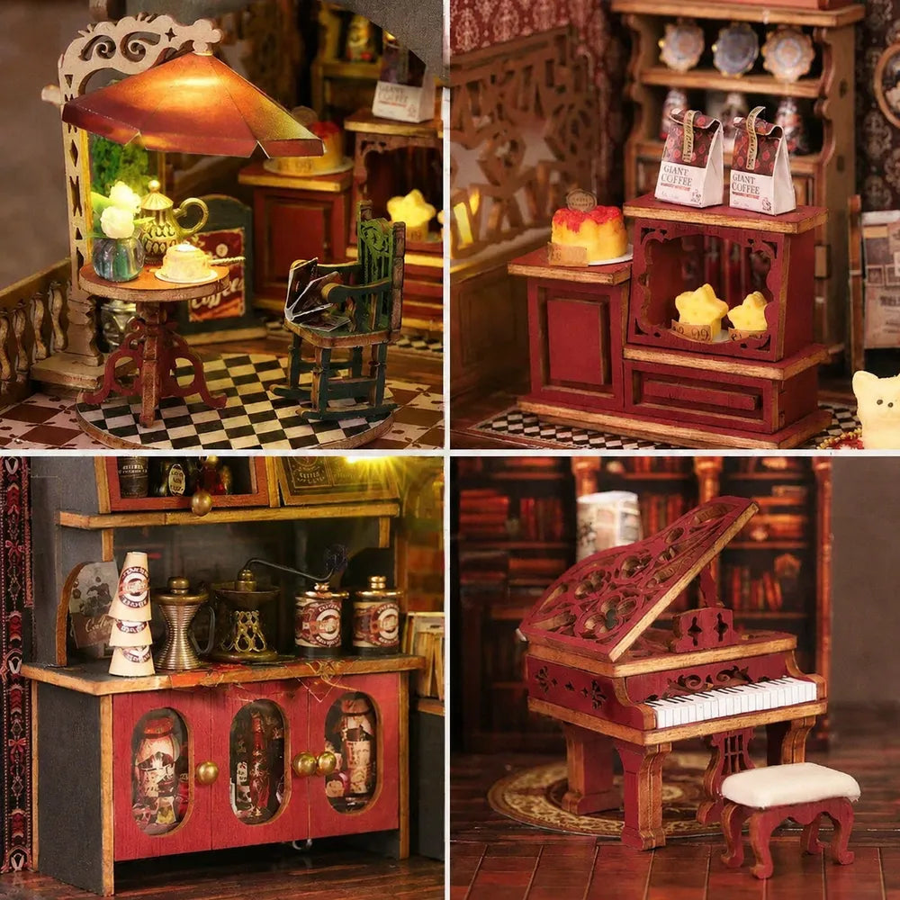 Miniatur Haus - Letter Coffee