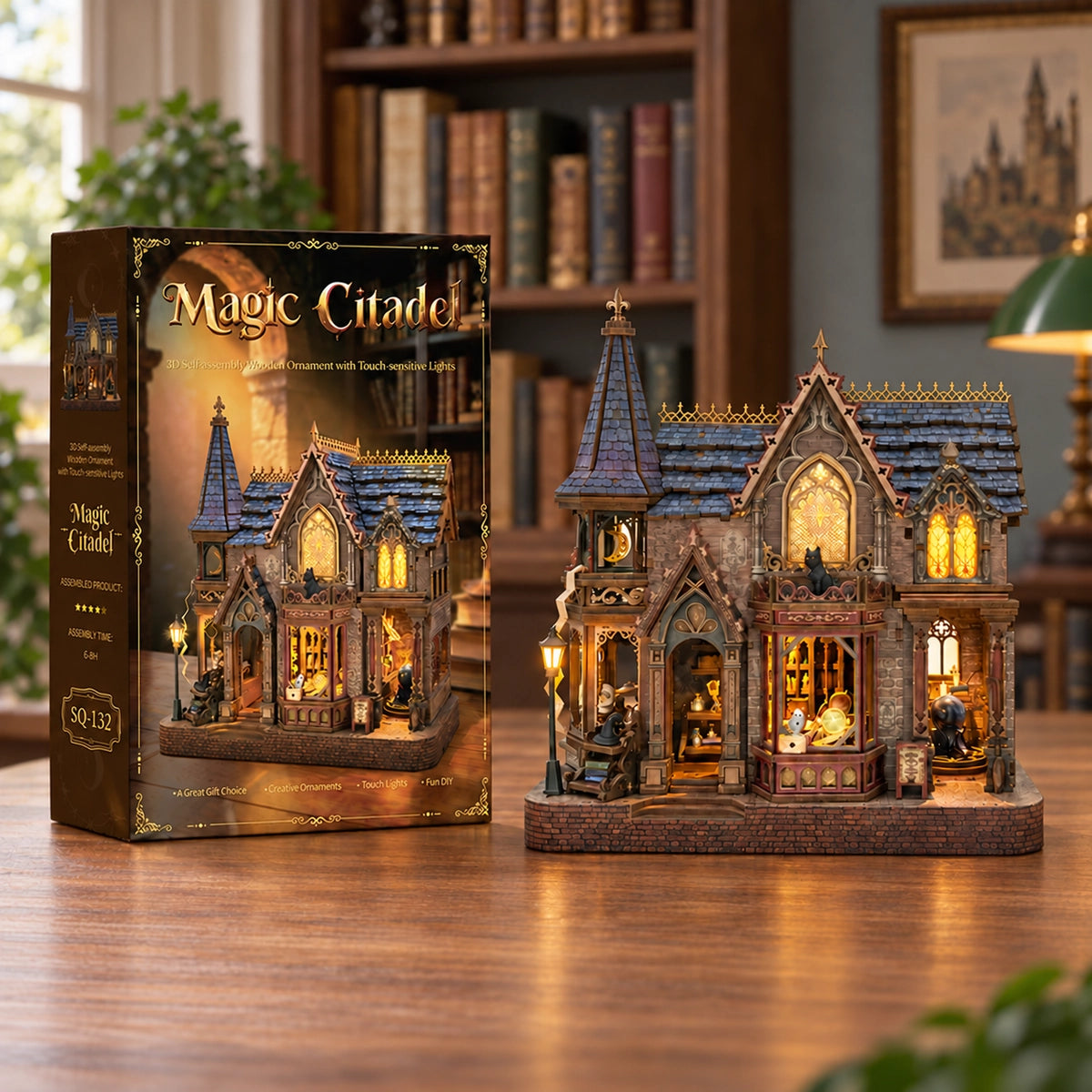Magic Citadel accanto alla confezione
