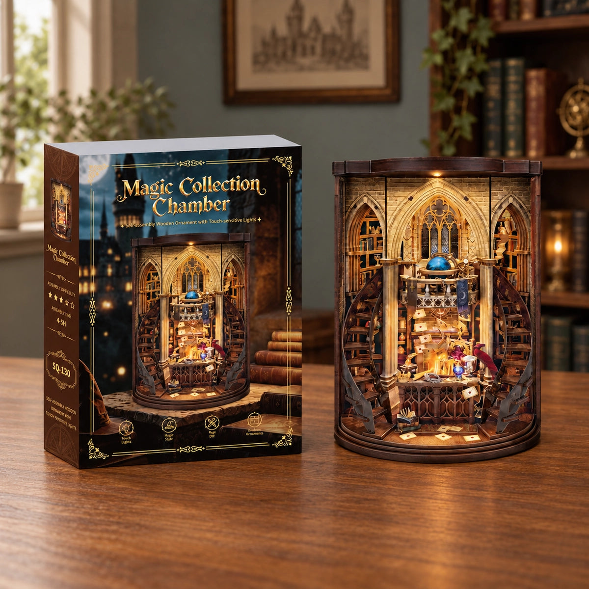 Magic Collection Chamber neben seiner Produktverpackung